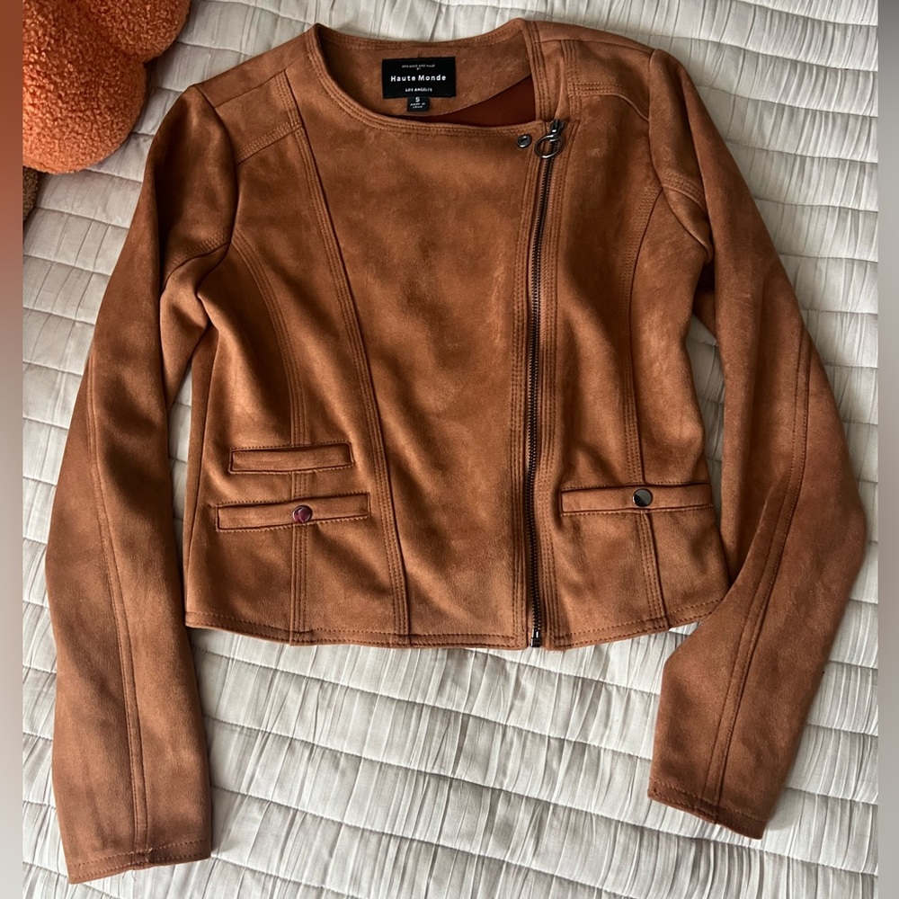 Womens Moto style jacket size small